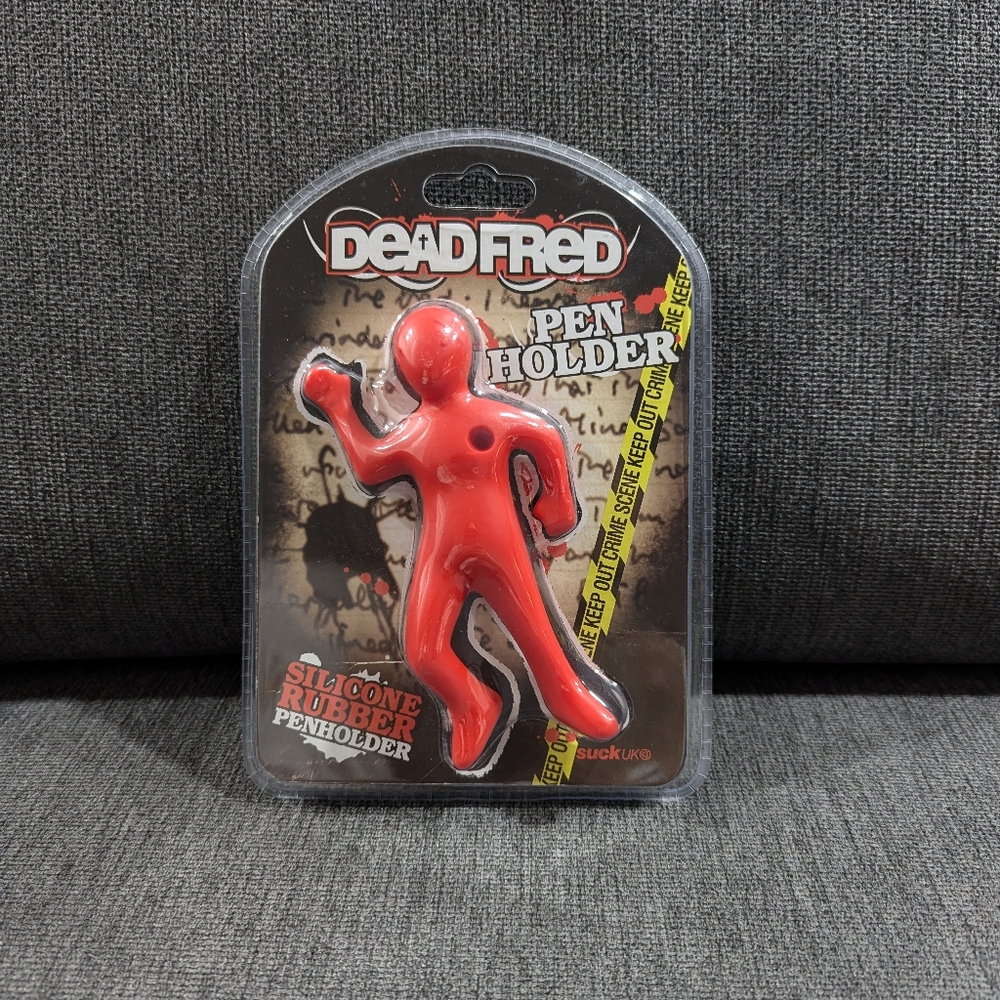 *NEW* Dead Fred silicone rubber penholder